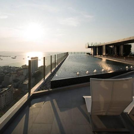 The Base Condo Center Of Pattaya Rooftop Swimming Pool 外观 照片